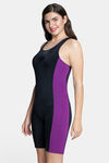 Amante Bodysuit With Removable Pads - Nero Grape Glow — thumbnail 2